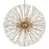 Hudson Valley Lighting Dunkirk Chandelier in Aged Brass – Large