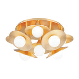 Hudson Valley Lighting Emerald Ceiling Light – Vintage Gold Leaf