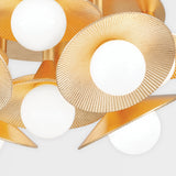 Hudson Valley Lighting Emerald Ceiling Light – Vintage Gold Leaf