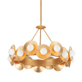 Hudson Valley Lighting Emerald Chandelier – Vintage Gold Leaf