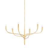 Hudson Valley Lighting Labra Chandelier – Vintage Gold Leaf