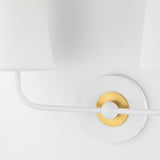 Hudson Valley Lighting Merri Wall Sconce in Aged Brass – Double