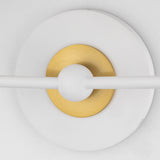 Hudson Valley Lighting Merri Wall Sconce in Aged Brass – Double