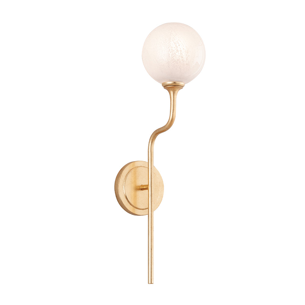 Hudson Valley Lighting Onyx Wall Sconce – Vintage Gold Leaf