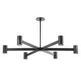 Hudson Valley Lighting Predock Chandelier – Black Brass