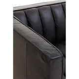 Huxley Leather 3 Seater Sofa – Ebony Leather