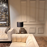 Richmond Interiors Beaudy Easy Chair in White Chenille