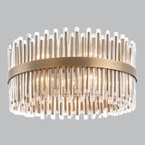 Livingsley Ives Chandelier – Antique Brass – 80cm