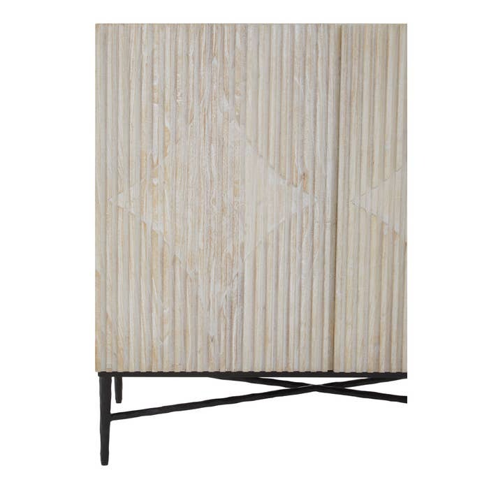 Juniper Sideboard – Grey and White Elm Wood