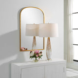 Keiichi Aydyn Arched Mirror – Gold
