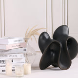 Liang & Eimil Blakely Abstract Sculpture – Dark Bronze