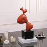 Liang & Eimil Ellia Sculpture – Red and Black