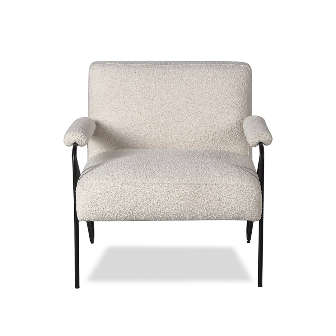Liang & Eimil Kemper Occasional Chair in Boucle Sand – Excess Stock