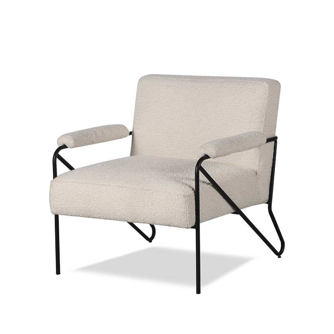 Liang & Eimil Kemper Occasional Chair in Boucle Sand – Excess Stock