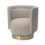 Liang & Eimil Studio 21 Chair in Kaster Pebble Velvet