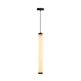 Liang & Eimil Abaco Pendant Light – Alabaster Effect & Black Metal