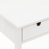 Liang & Eimil Alcudia Dressing Table - Ivory Brushed /Antique Brass