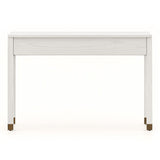 Liang & Eimil Alcudia Dressing Table - Ivory Brushed /Antique Brass