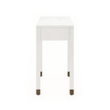 Liang & Eimil Alcudia Dressing Table - Ivory Brushed /Antique Brass