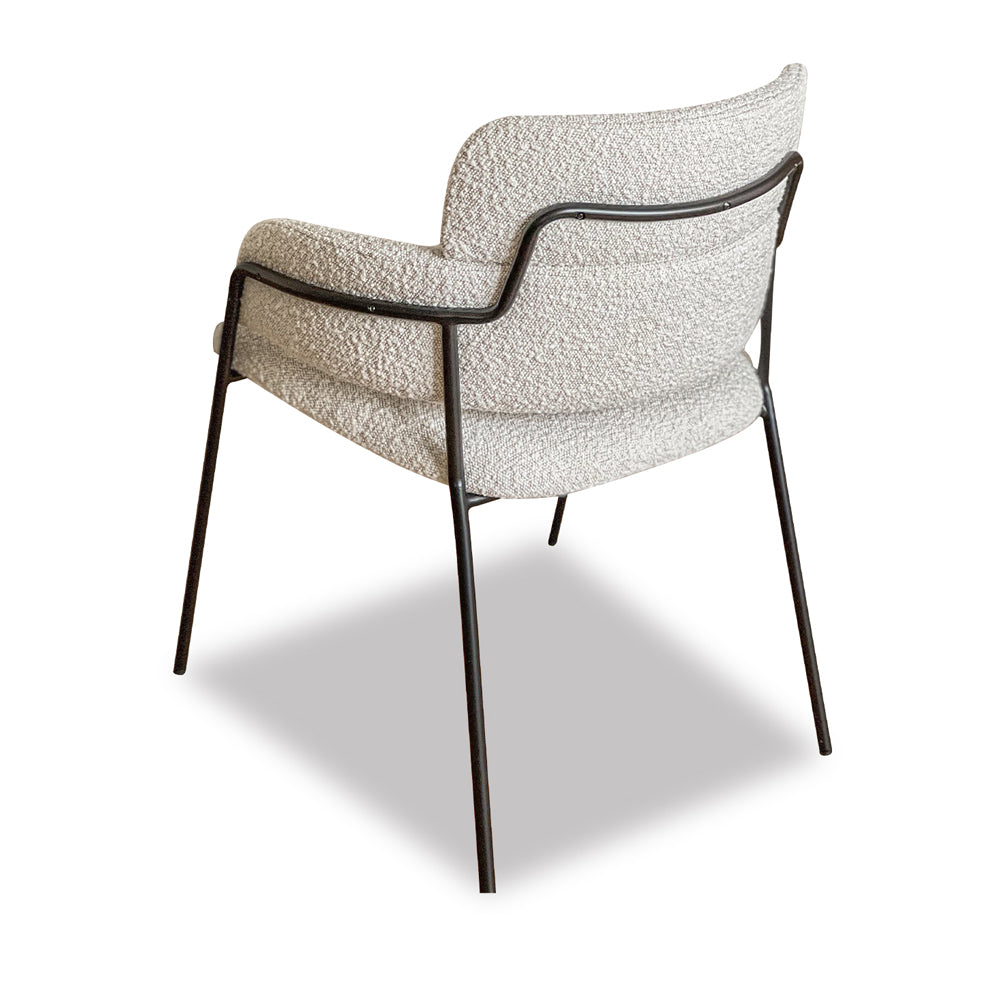 Liang & Eimil Alice Dining Chair with Boucle Sand – Excess Stock