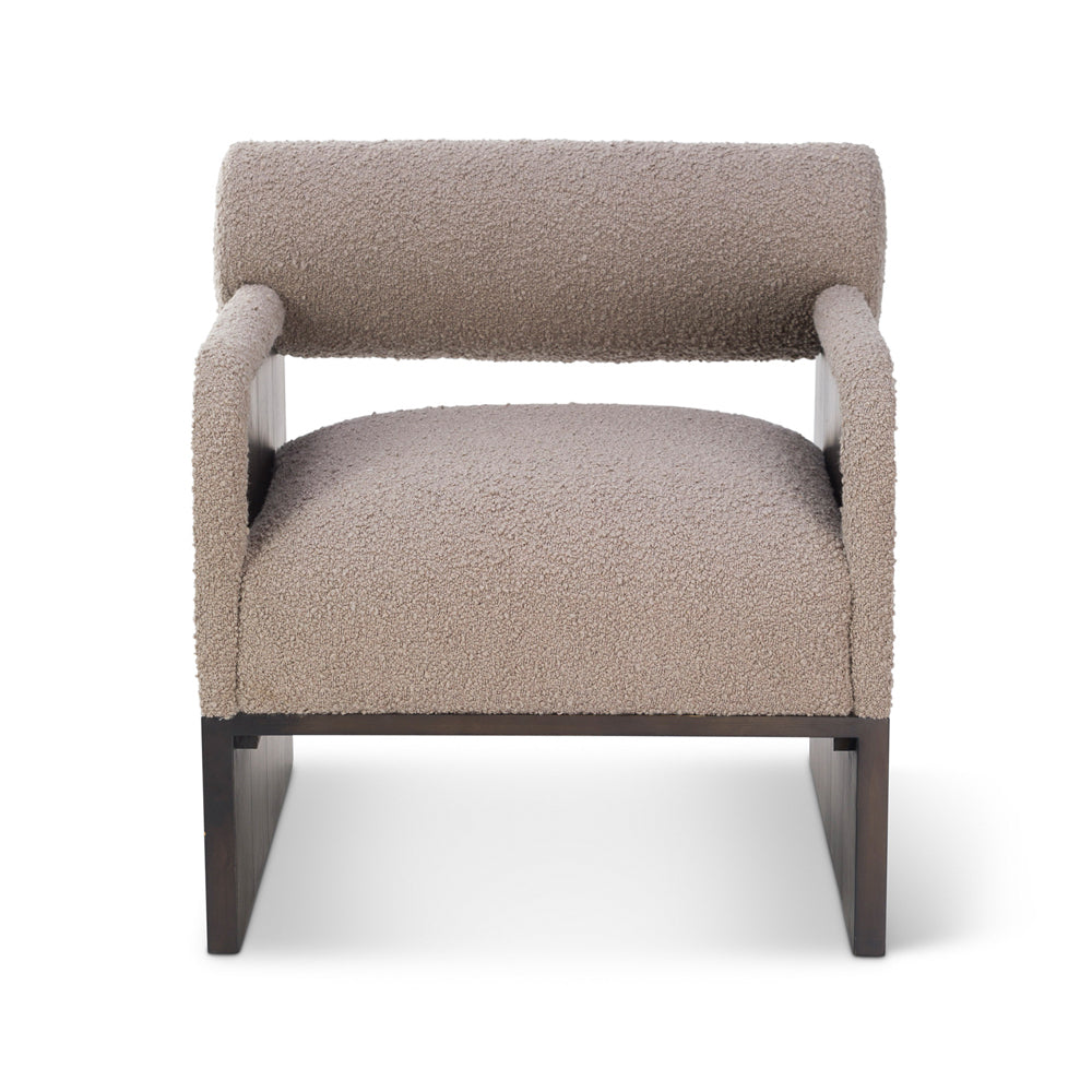 Liang & Eimil Elis Occasional Chair – Beverly Bouclé Espresso Grey ...