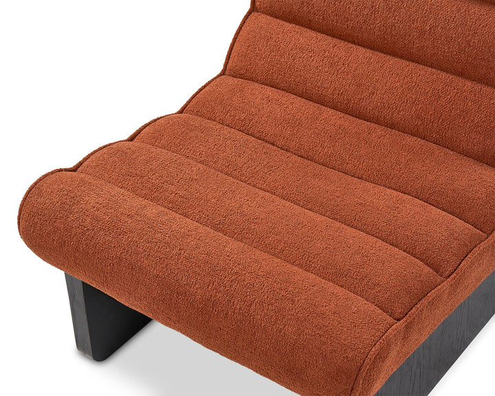 Liang & Eimil Franklin Occasional Chair – Lander Rust Chenille