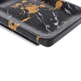 Liang & Eimil Horus Tray in Black and Gold Marble