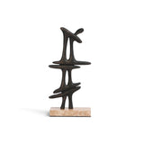 Liang & Eimil Janua Sculpture – Dark Bronze/Marble