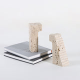 Liang & Eimil Minack Travertine Bookends