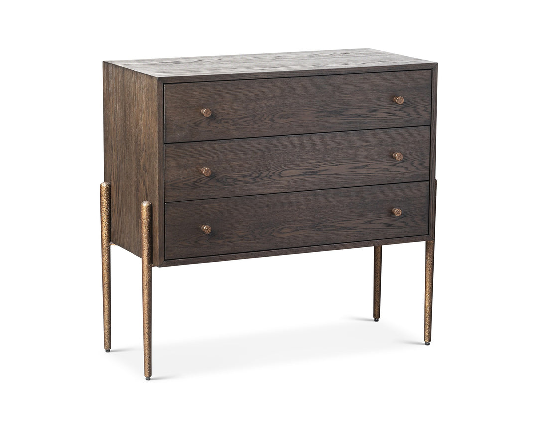 Liang & Eimil Nella Chest of Drawers – Brushed Brown & Hammered Dark Bronze