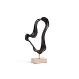 Liang & Eimil Ondra Sculpture – Dark Bronze/Marble