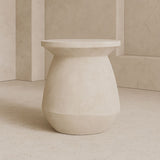 Liang & Eimil Poki Side Table – Ivory Stucco