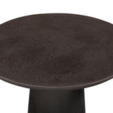 Liang & Eimil Porter Side Table – Charcoal Pitted