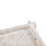 Liang & Eimil Roche Tray in Beige Travertine