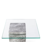 Liang & Eimil Rock Side Table – Grey Faux Marble