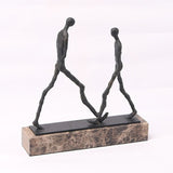 Liang & Eimil Synaxis Sculpture – Dark Bronze/Marble