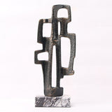 Liang & Eimil Talos Sculpture – Dark Bronze/Marble