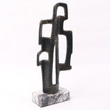 Liang & Eimil Talos Sculpture – Dark Bronze/Marble