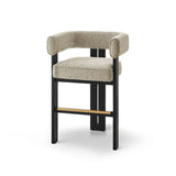 Liang & Eimil Tilda Counter Stool – Colmer Silver Grain