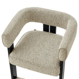 Liang & Eimil Tilda Counter Stool – Colmer Silver Grain