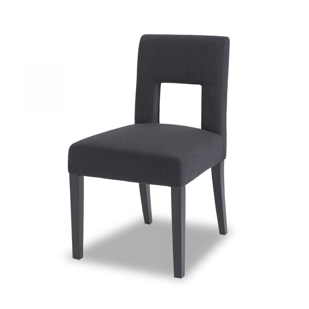 Liang & Eimil Venice Dining Chair in Shadow Grey Linen – Excess Stock