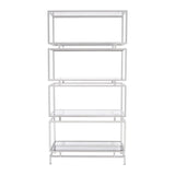 Libra Interiors Abington Display Unit – Stainless Steel