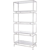 Libra Interiors Abington Display Unit – Stainless Steel