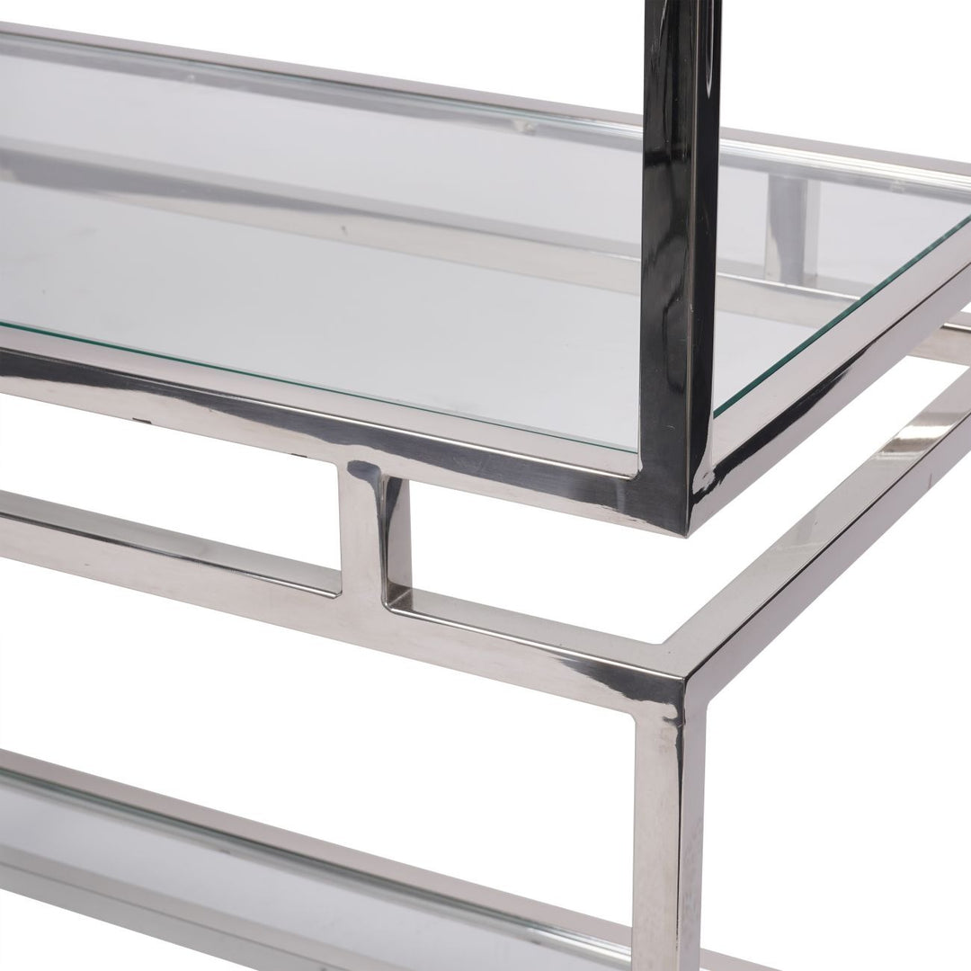 Libra Interiors Abington Display Unit – Stainless Steel
