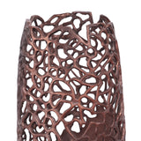 Libra Interiors Apo Coral Vase – Raw Bronze – Small