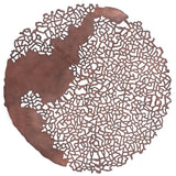 Libra Interiors Apo Coral Wall Plaque - Raw Bronze