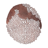 Libra Interiors Apo Coral Wall Plaque - Raw Bronze
