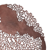 Libra Interiors Apo Coral Wall Plaque - Raw Bronze