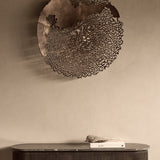 Libra Interiors Apo Coral Wall Plaque - Raw Bronze
