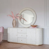 Libra Interiors Aspen Bone Inlay Sideboard